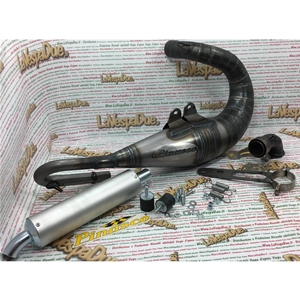 OFFRE SPÉCIALE PILE D'ÉCHAPPEMENT 27560211 PINASCO ZUERA FACTORY VESPA PETIT GROS ALÉSAGE 50 90 125 PRIMAVERA ET3 AVEC ÉCHAPPEMENT LARGE
