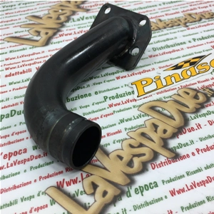 PINASCO 26530959 Ansaugkrümmer für PINASCO VESPA Faro Basso 26031000 Zylinder, passend für 24er Vergaser mit Gummianschluss