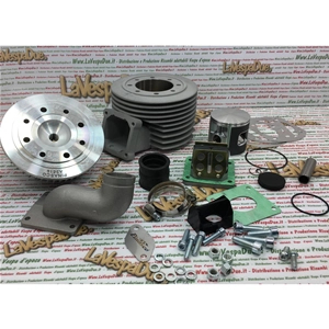 GRUPO 25031803 CILINDRO TÉRMICO PINASCO EN ALUMINIO LAMINAS BIG BORE ZUERA VTR 145 60 MM ZUERA PARA VESPA 50 125 PRIMAVERA ET3 PK NLR ESPECIAL