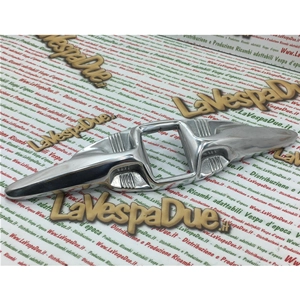 Central decorative trim nose accessory for emblem shield for VESPA 125 150 160 180 200 shield dimensions 40 x 32 mm
