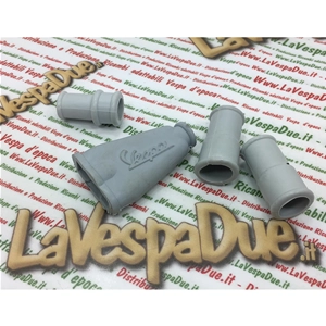 Kit de capuchons pour presse-étoupes, manchons de protection, phare bas de qualité italienne pour Vespa 125 U VU1T VM2T VN2T, caoutchoucs de guidon, tunnel central