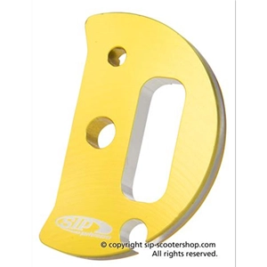 Poulie de commande d'accélérateur SIP 13979471, anodisée jaune, pour Vespa 125 VNB3T VNB4T VNB5T VNB6T, 150 VB1 VBA VBB VGLA B GS VS2 VS3 VS4 VS5 et 160 GS.
