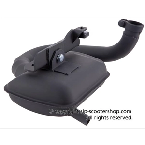 SILENCIADOR DE EXPANSIÓN SIP ROAD RACING 24157200 PARA FARO BAJO DE VESPA 125 150 VM VN VL VB1T