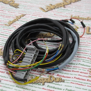 Cableado del sistema eléctrico para Vespa PK 50 N. Producto artesanal italiano.