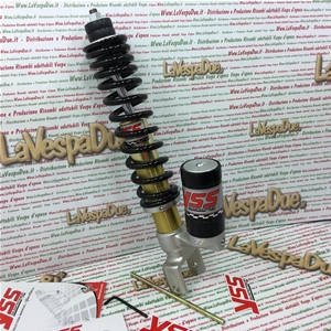Ammortizzatore Posteriore YSS VESPA 50 90 125 150 160 180 200 N L R PX GL VBB SPRINT VELOCE RALLY RALLY GS SS PE ad Emulsione a Gas con Serbatoio Separato Precarico Molla con Filettatura YSS OK302-330T-02AL-X