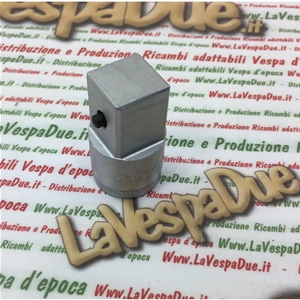 Socket for extension sockets from 1/2 " to 3/4 " for VESPA APE LAMBRETTA