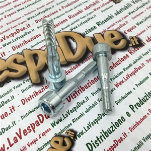 VITE M7 MM, ESAGONALE INTERNA FILETTATURA ESTERNO MONTAGGIO CARBURATORE PER VESPA P PE PX 80 150 X P 200 E LUSSO 98 MY 11 T5 COSA CON POMPA DELL'OLIO R.O. 049542 239265 2392656