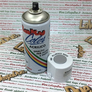 Acryl-Sprühfarbe, extra grau, für Aluminiumfelgen, Gabel, Carter Professional, 400 ml Dose mit selbstreinigendem Ventil