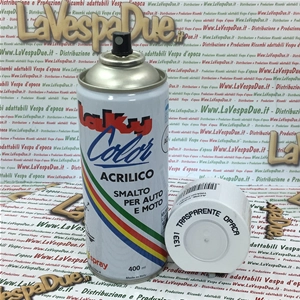 Peinture acrylique émail en aérosol Extra Color TRANSPARENT MAT Usage professionnel Aérosol de 400 ml avec valve autonettoyante