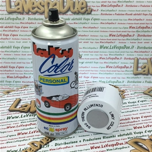Peinture thermique en aérosol gris aluminium pour hautes températures, idéale pour les silencieux et les cylindres. Aérosol de 400 ml avec valve autonettoyante.