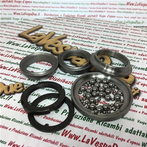 Kit de tapas superior e inferior de la columna de dirección para quinta rueda de VESPA 125 V1T a V15T V30T a V33T U VU1T VM1T VM2T APE A1T a A15T