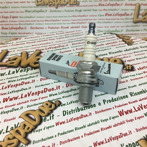 Originale Zündkerze PIAGGIO CHAMPION N3C B8ES, Standardausführung, langer Steigung, für VESPA 50, 125, 150, 200, entspricht NGK B8ES ro 438076