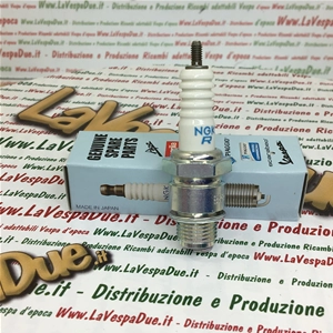 Bougie d'allumage Piaggio d'origine équivalente à la NGK BR8HS à pas court anti-interférences pour VESPA 50 80 90 125 150 RO AP8206871