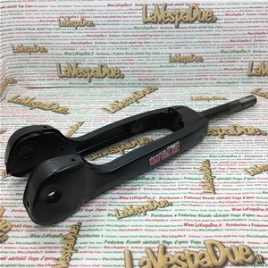 Fourche avant EBR Racing noire pour PIAGGIO 50 CIAO EURO 1 2 MIX TEEN ro 175853 814427, axe de 25 mm