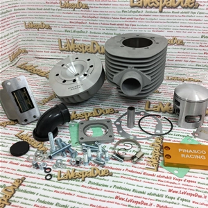 SONDERANGEBOT Gruppe 26032903 PINASCO THERMAL 9-Port GT 960 VTR Slave aus Aluminium 225 Durchmesser 69 mm Hub 60 mm Für Vespa 200 PE PX
