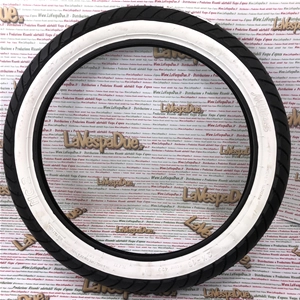 MITAS SAVA 2 1/2 16 2.50 16 Whitewall Tire 42J TL TT MC2 design reinforced for Piaggio 50 CIAO BRAVO SI BOXER MOPEDS