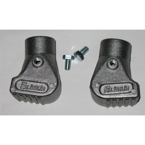 Sandblasted aluminum shoes for VESPA PX - PE - T5 - PK - COSA internal diameter 22 mm