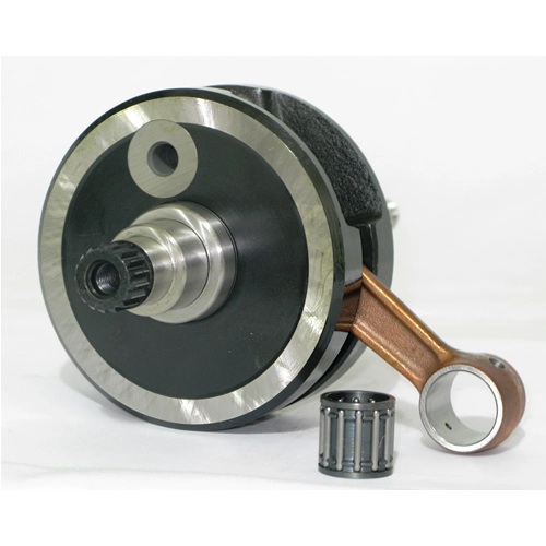 Komplette Kurbelwelle für LAMBRETTA DL 200 LAMBRO 200 Pleuelstange 107 mm Innenhub 58 aus dem Vollen gefräst 19612150