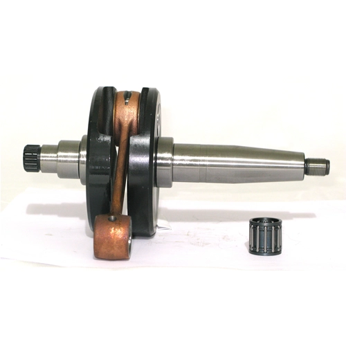 Komplette Kurbelwelle für LAMBRETTA DL 200 LAMBRO 200 Pleuelstange 107 mm Innenhub 58 aus dem Vollen gefräst 19612150