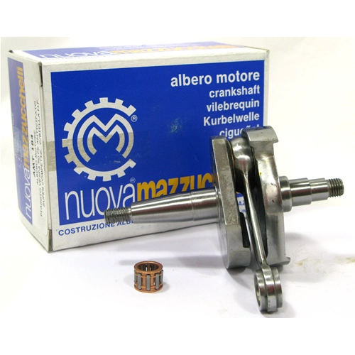 MAZZUCCHELLI RACE AMT 184 cigüeñal avanzado VESPA 50 PK NLR super Competizione Carrera 43 mm Cono 19 mm Biela HF 87 mm Distancia entre ejes