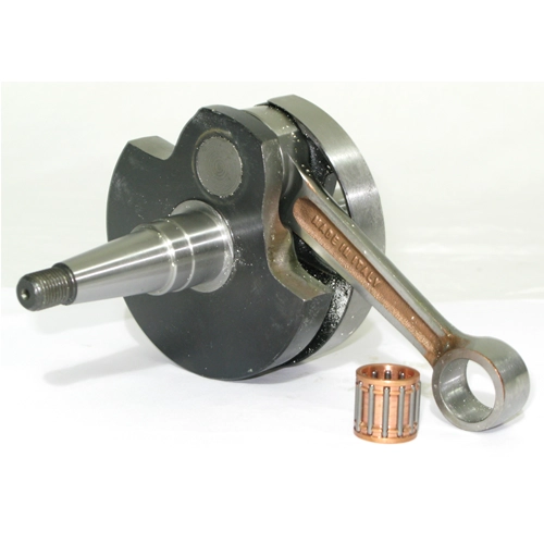 Cigüeñal MAZZUCCHELLI AMT 166M avanzado para VESPA PE PX ARCOBALENO 200 RALLY. Carrera larga de 60 mm. Rodamiento 25. Biela interna de 110 mm.