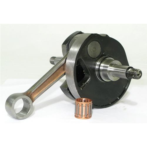 Cigüeñal MAZZUCCHELLI AMT 166M avanzado para VESPA PE PX ARCOBALENO 200 RALLY. Carrera larga de 60 mm. Rodamiento 25. Biela interna de 110 mm.