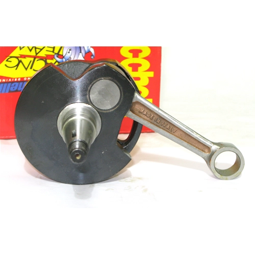 Albero Motore MAZZUCCHELLI AMT 166 anticipato VESPA PE PX ARCOBALENO 200 RALLY Corsa 57 mm Cuscinetto 25 Biella int 110 mm