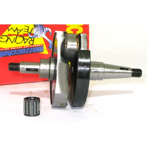 Albero Motore MAZZUCCHELLI AMT 166 anticipato VESPA PE PX ARCOBALENO 200 RALLY Corsa 57 mm Cuscinetto 25 Biella int 110 mm