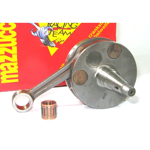 Albero motore MAZZUCCHELLI AMT 166VT spalla piena VESPA PE PX ARCOBALENO 200 RALLY Corsa 57 mm Cuscinetto 25 Biella int 110 mm