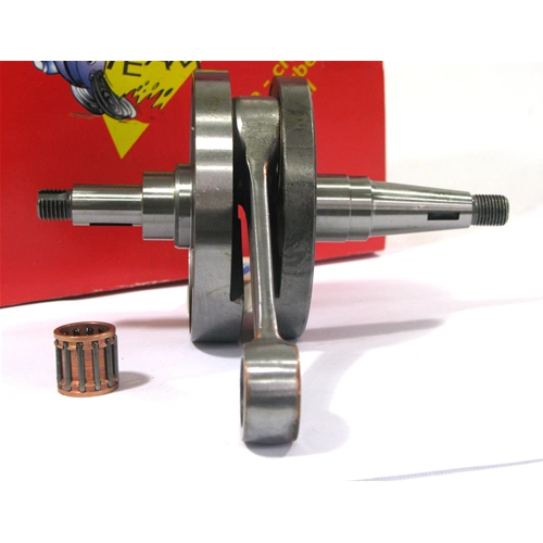 Albero motore MAZZUCCHELLI AMT 166VT spalla piena VESPA PE PX ARCOBALENO 200 RALLY Corsa 57 mm Cuscinetto 25 Biella int 110 mm