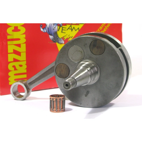 Albero motore MAZZUCCHELLI AMT 166VT spalla piena VESPA PE PX ARCOBALENO 200 RALLY Corsa 57 mm Cuscinetto 25 Biella int 110 mm