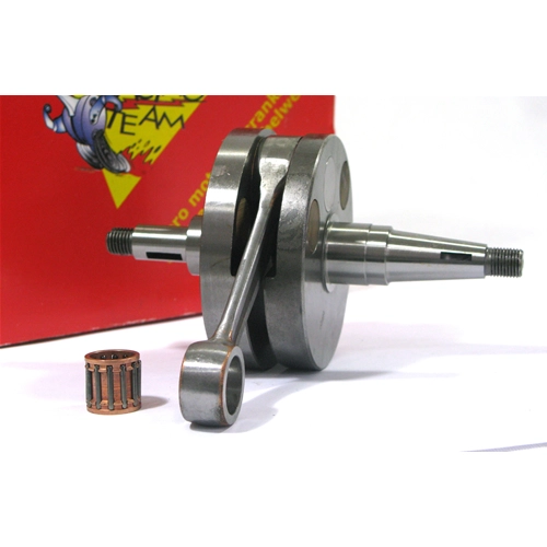 Albero motore MAZZUCCHELLI AMT 166VT spalla piena VESPA PE PX ARCOBALENO 200 RALLY Corsa 57 mm Cuscinetto 25 Biella int 110 mm