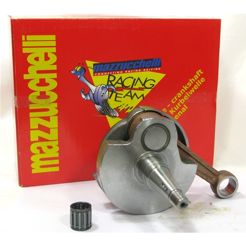 MAZZUCCHELLI AMT 154 Cigüeñal para VESPA PX PE SPRINT TS 125 150 Carrera 57 mm Rodamiento 25 Biela int 105 mm ro 133154 131121 1331545