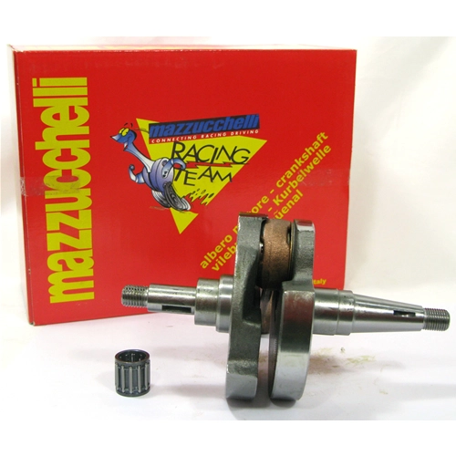 MAZZUCCHELLI AMT 154 Cigüeñal para VESPA PX PE SPRINT TS 125 150 Carrera 57 mm Rodamiento 25 Biela int 105 mm ro 133154 131121 1331545