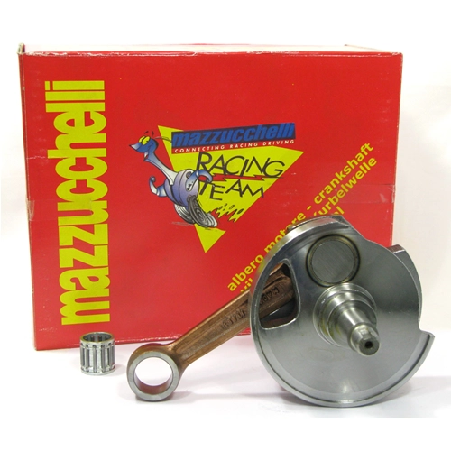 MAZZUCCHELLI AMT 134 Cigüeñal para VESPA RALLY 200 VSE1T > 33996 Femsatronic carrera 57 mm biela 110 mm ro 122205 123298 131057