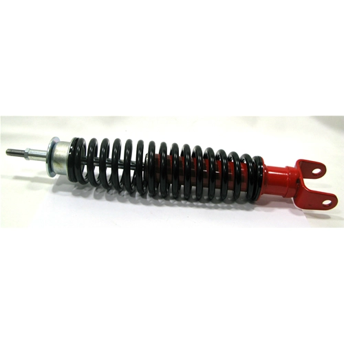 Amortiguador trasero deportivo CARBONE para VESPA PK 50 125 XL S RUSH N FL HP rojo y negro