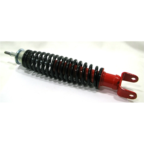 Amortiguador trasero deportivo CARBONE para VESPA PK 50 125 XL S RUSH N FL HP rojo y negro