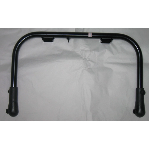 Béquille centrale noire pour VESPA 125 150 SUPER VNB, roue de 8 pouces, avec supports (réf. 100852)
