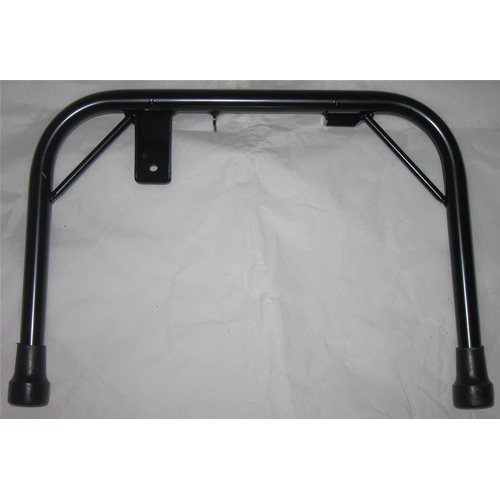 Béquille renforcée noire pour VESPA PX PE 125 150 PE 200, avec supports (réf. 176160)
