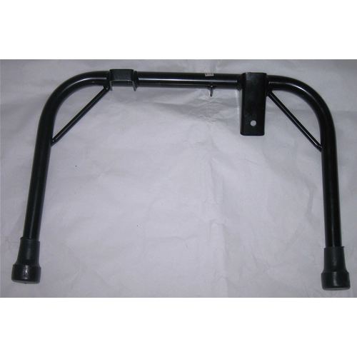 Béquille renforcée noire pour VESPA PX PE 125 150 PE 200, avec supports (réf. 176160)