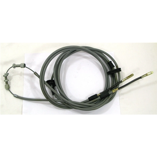 Komplettes Handbremsgetriebe PIAGGIO APE MP P501 MP P601 220 ro 140247 Kabel mit Außenhülle hintere Feststellbremse