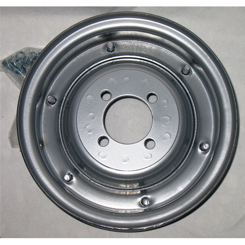 Llanta de acero 350 de 8" para VESPA 125 150 VNA VNB VBB VB VL V30 de 1951 a 1965 - Fabricación italiana ro 014894 014984