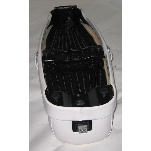 Asiento blanco con cerradura para VESPA 50 125 ET3 LNR SPECIAL