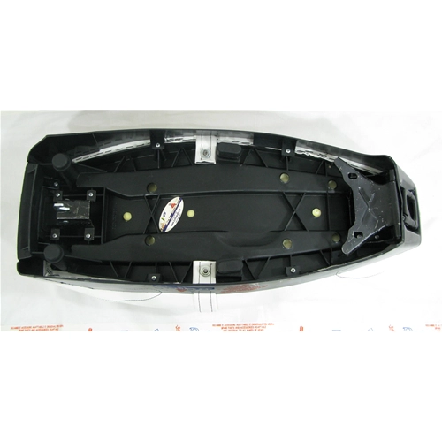 Asiento largo blanco de dos plazas SELLONE para VESPA 50 125 HP FL V 50 125 y modelos automáticos.