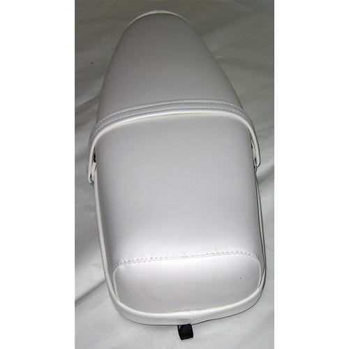 Asiento blanco sin cierre para VESPA 50 125 ET3 LNR