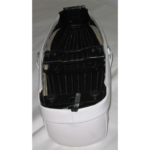 Asiento blanco sin cierre para VESPA 50 125 ET3 LNR