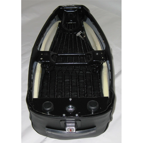 Asiento azul oscuro para VESPA PX PE 125 150 200 primera serie sin paneles