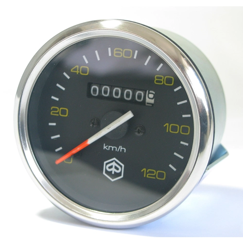 Chrom-Tachometer für Vespa PX First Series PE PS