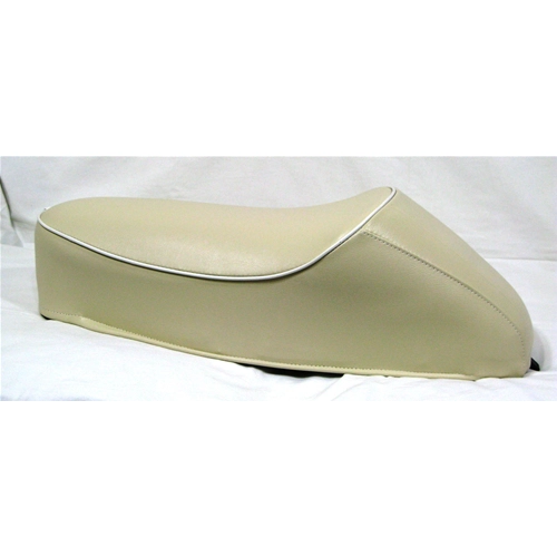 Asiento con joroba color marfil para VESPA 50 90 NLR SPECIAL