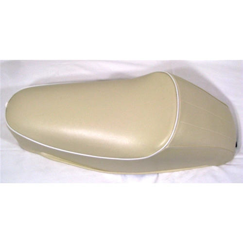 Asiento con joroba color marfil para VESPA 50 90 NLR SPECIAL